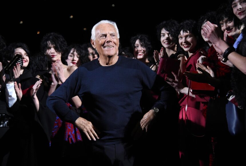 Murió el diseñador Giorgio Armani a los 91 años