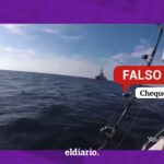 ¿Un barco destructor de EE UU está en la frontera marítima de Venezuela?