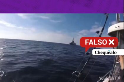 ¿Un barco destructor de EE UU está en la frontera marítima de Venezuela?