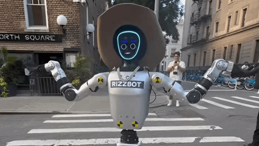 Quién es Rizzbot, el robot que causa furor en redes sociales