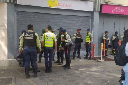 Reportaron el desalojo de los vendedores informales del bulevar de Sabana Grande