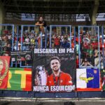 Emotivo homenaje a Diogo Jota en el primer partido de Portugal sin él