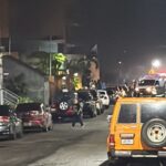 Evacuaron un edificio por incendio de un vehículo en Los Palos Grandes