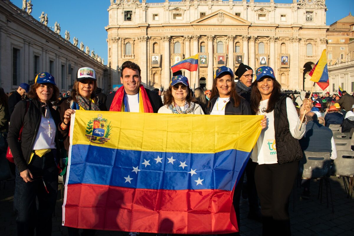 Venezolanos en el Vaticano