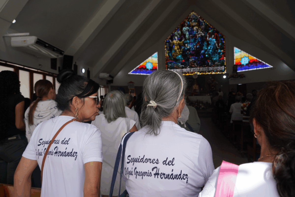 Devotos viajaron hasta Isnotú para celebrar la canonización de José Gregorio Hernández