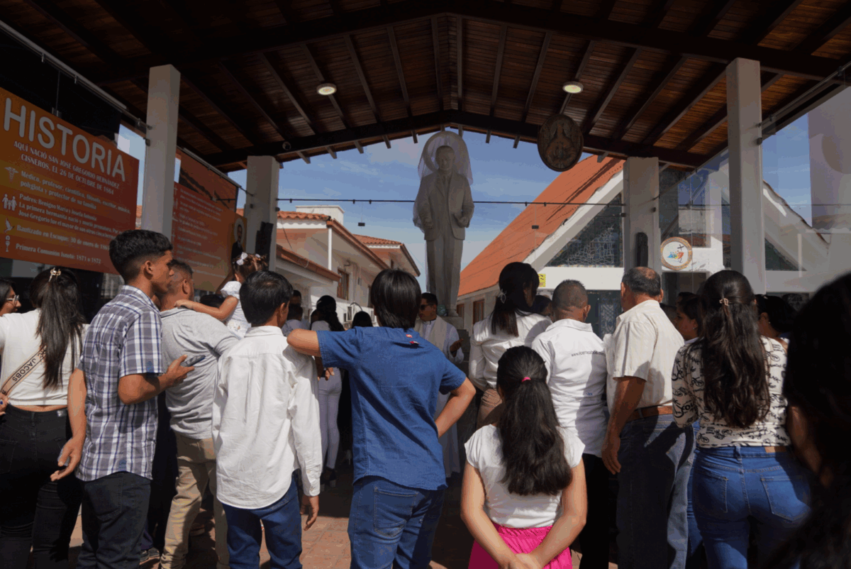 Devotos viajaron hasta Isnotú para celebrar la canonización de José Gregorio Hernández