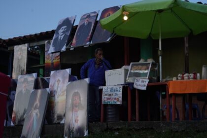 Fotos de los feligreses camino al Santuario de San José Gregorio en Trujillo