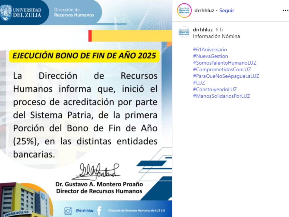 Reportaron el pago de la primera parte del aguinaldo para los trabajadores públicos en Venezuela