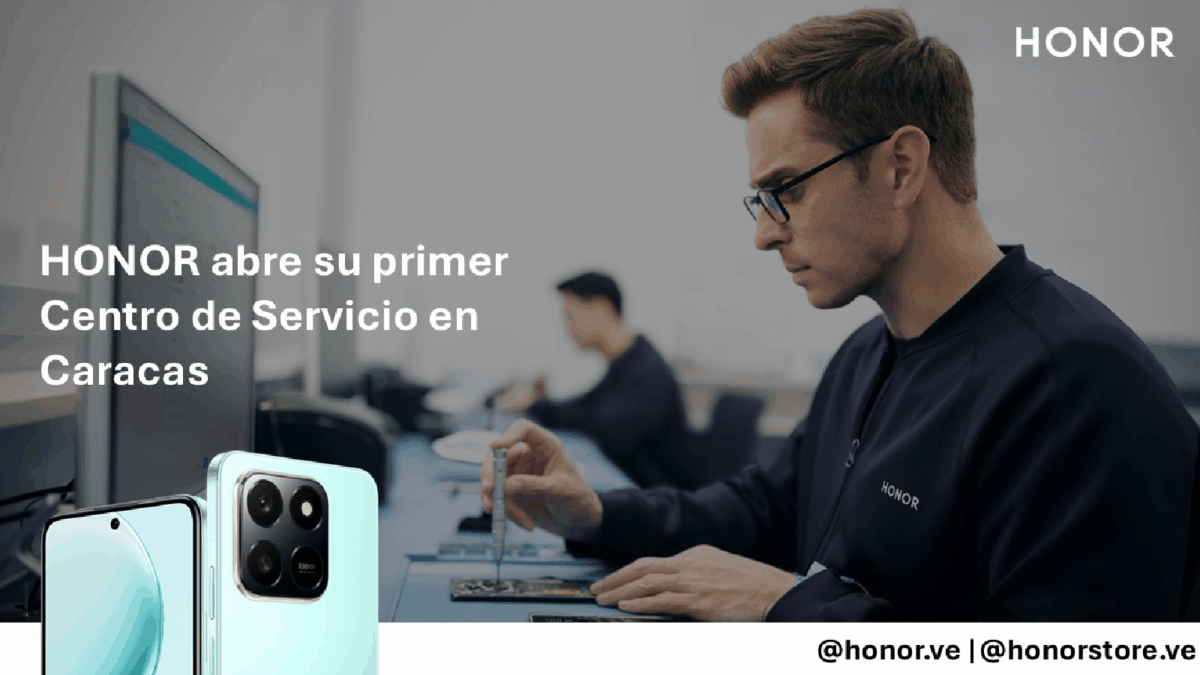 HONOR abre su primer Centro de Servicio en Caracas y anuncia la llegada del nuevo HONOR X7d