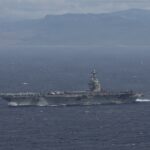 Marina de EE UU confirmó la llegada del portaviones USS Gerald Ford al Atlántico