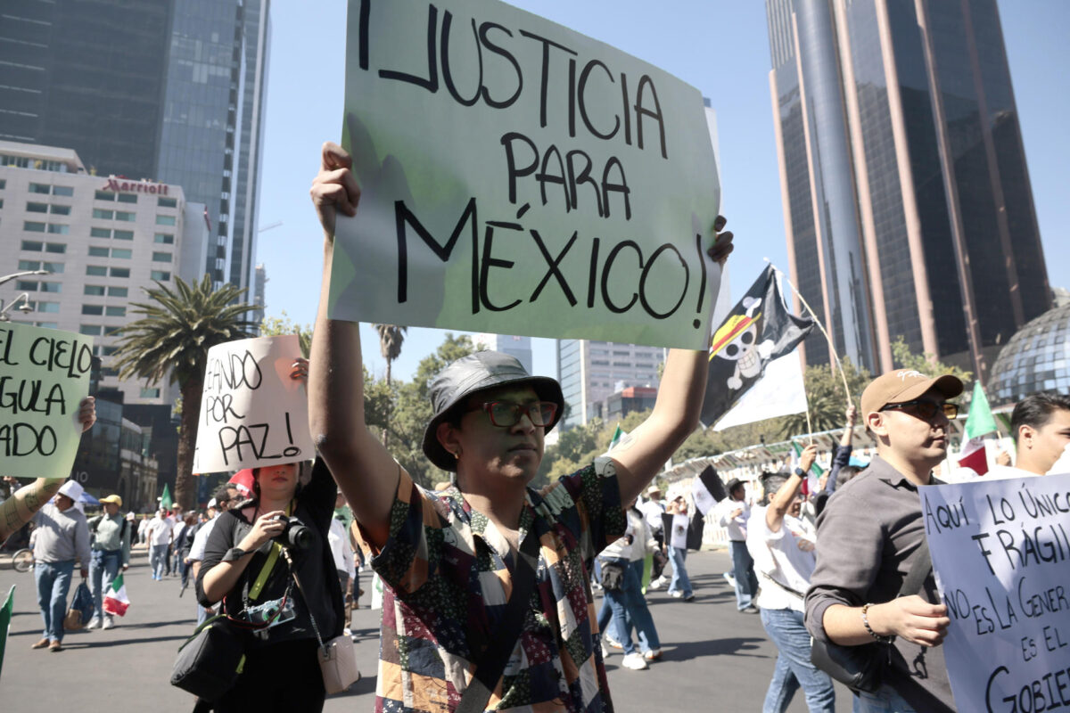 Protesta de la generación Z en México terminó en enfrentamientos con la policía