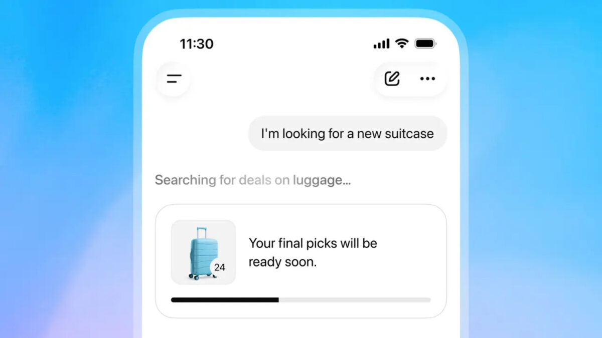 OpenAI lanzó Shopping Research, una función que ayuda a buscar productos en línea con ChatGPT