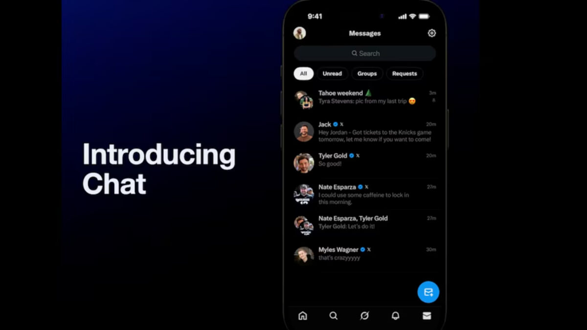 Cómo funciona Chat, la nueva herramienta de mensajería dentro de la red social X