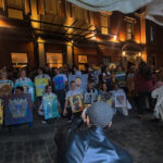 “Arte en el pecho”, la iniciativa venezolana que irrumpió en la Noche de los Museos de Buenos Aires