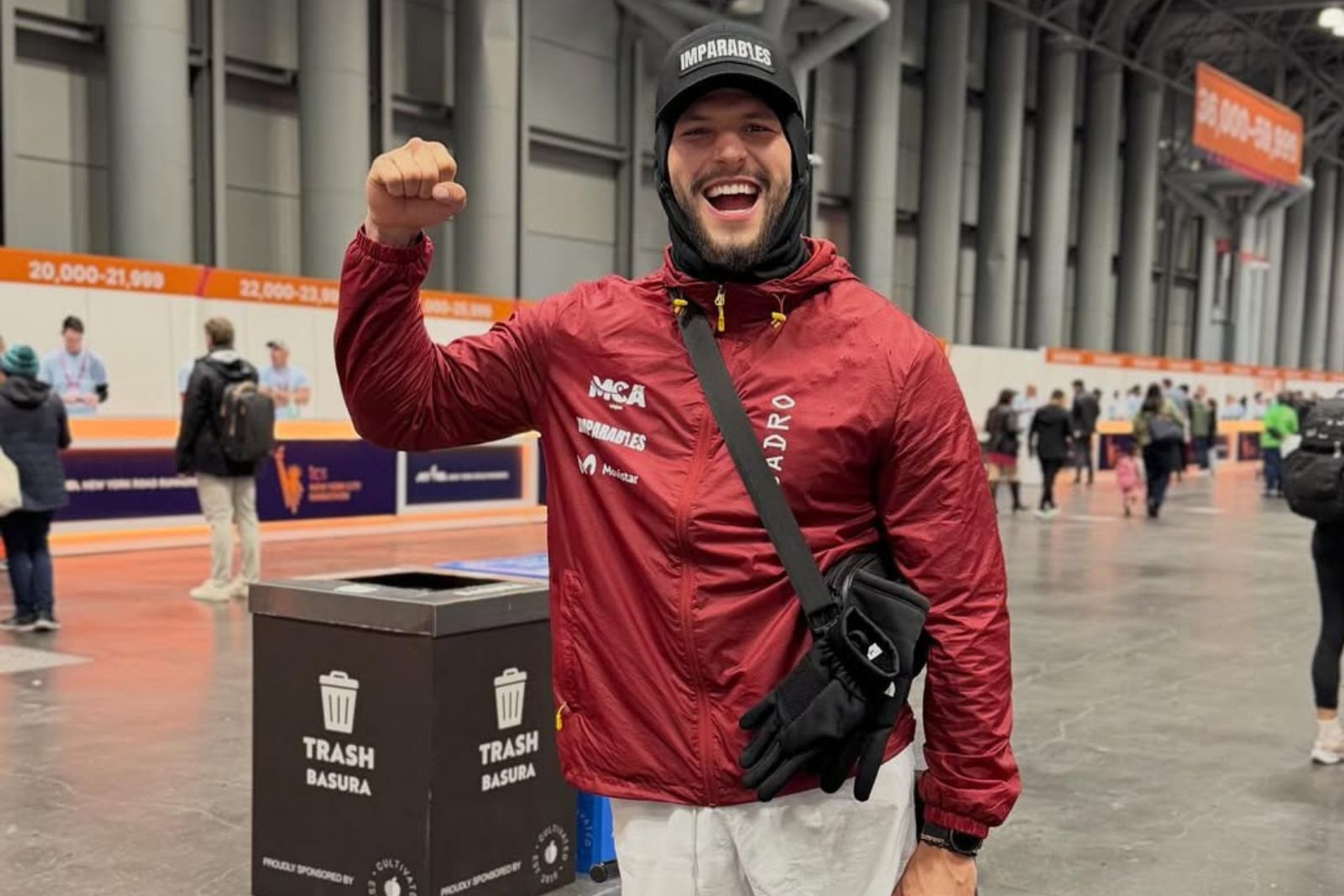 Juan Pablo Dos Santos, el venezolano que corre el Maratón de Nueva York con prótesis en ambas piernas