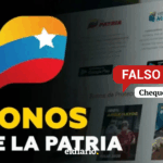 ¿El Sistema Patria anunció la entrega de un bono navideño? 