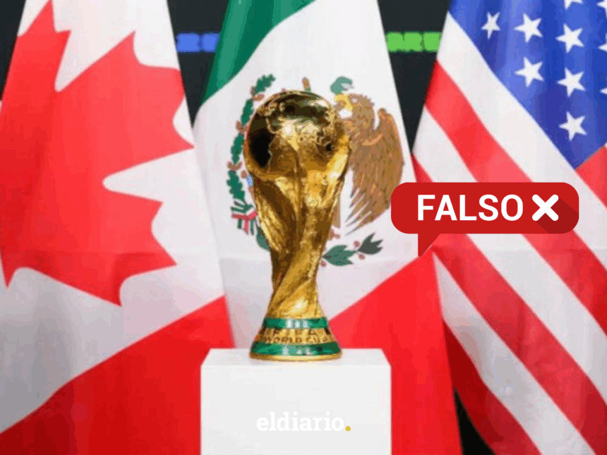 ¿La FIFA retiró a México como sede del Mundial 2026?