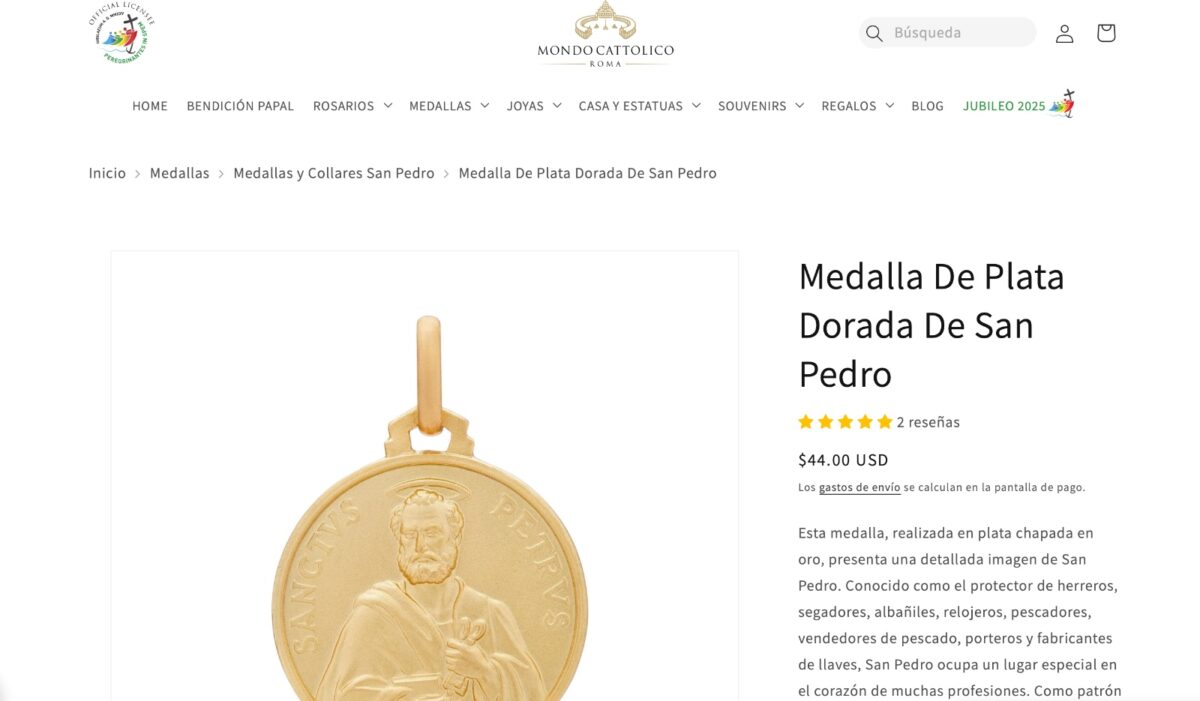 ¿El papa León XIV le regaló un libro y una medalla de San Pedro a Nicolás Maduro? 