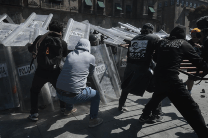 Protesta de la generación Z en México terminó en enfrentamientos con la policía