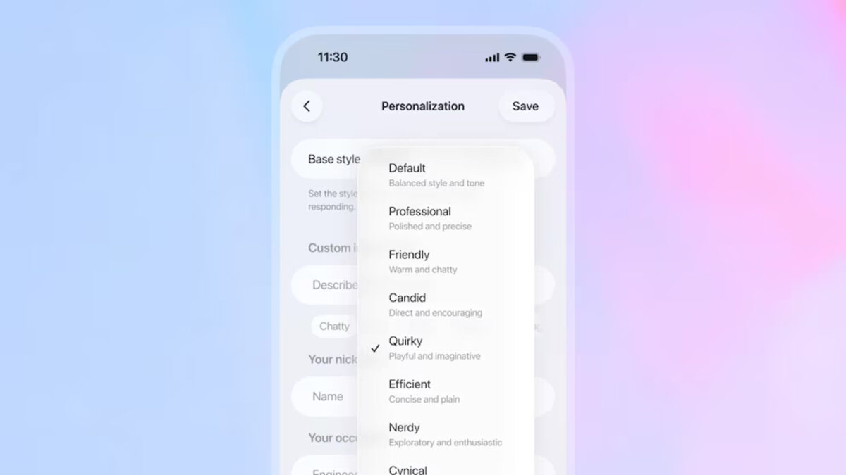 OpenAI actualizó su chatbot: las novedades de GPT-5.1 