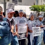 Familiares de presos políticos se concentraron frente a la sede principal del Ministerio Público