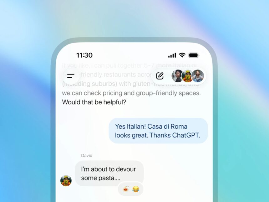 OpenAI lanzó los chat grupales en ChatGPT