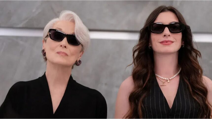 Streep y Hathaway derrochan glamour en el primer tráiler de El diablo viste a la moda 2