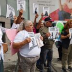 Protestan frente a la ONU en Caracas para exigir la libertad de las presas políticas en Venezuela