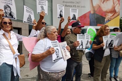 Protestan frente a la ONU en Caracas para exigir la libertad de las presas políticas en Venezuela