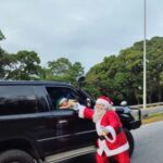 El Santa de la Cota Mil le dio inicio a la Navidad en Caracas 