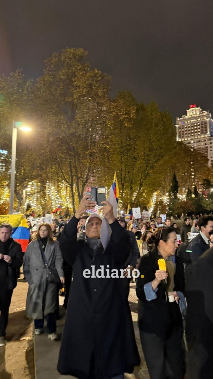 Venezolanos en el exterior manifestaron en respaldo a la entrega del Nobel de la Paz a María Corina Machado