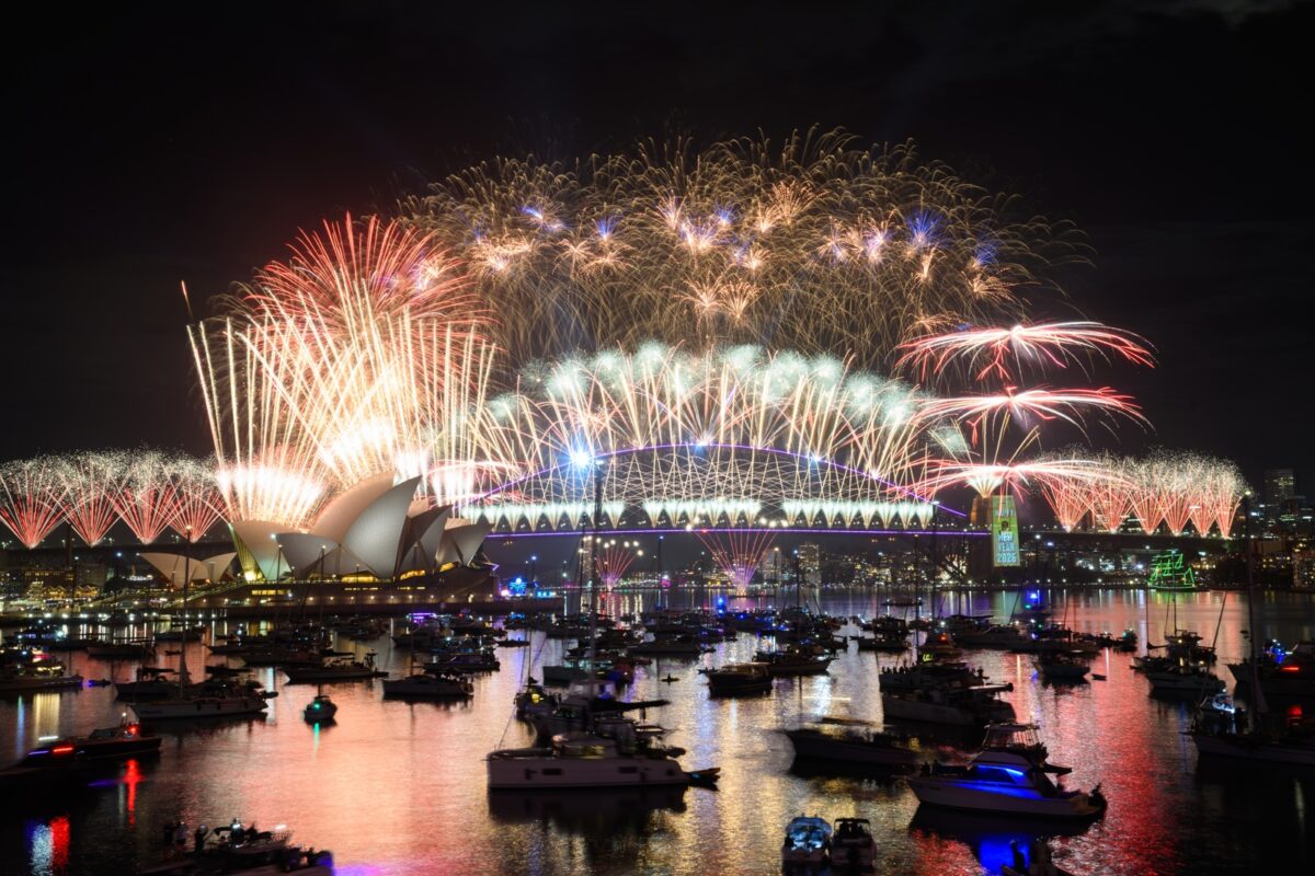 Así recibieron el Año Nuevo en Nueva Zelanda y Australia