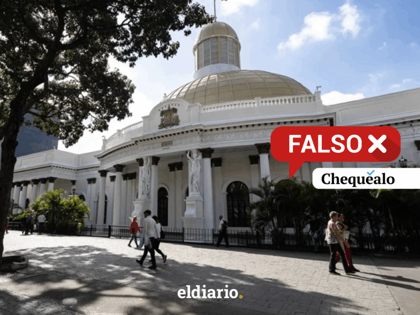 ¿El Parlamento venezolano sufrió un ataque aéreo?