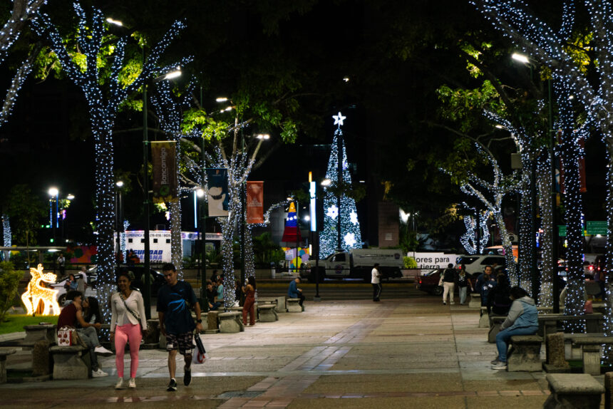 Las vías cerradas en Chacao por la celebración de Fin de Año en Altamira