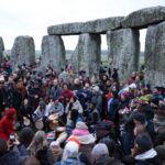 En imágenes: así se vivió el solsticio de invierno en Stonehenge