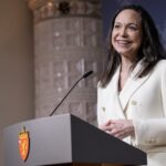 María Corina Machado en Oslo: “Para poder tener paz se necesita democracia”