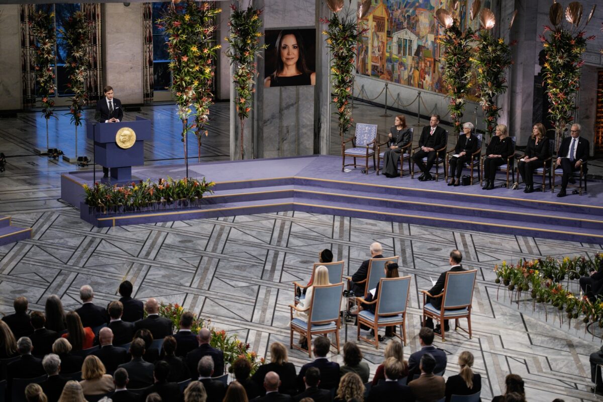 María Corina Machado: “Estaré en Oslo, estoy de camino ahora mismo”