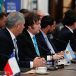 Milei instó al Mercosur a secundar la presión militar de EE UU contra Venezuela