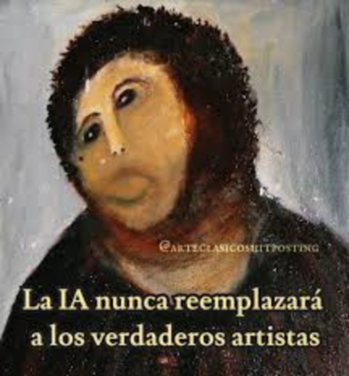 Murió Cecilia Giménez, la autora detrás de la restauración viral del Ecce Homo