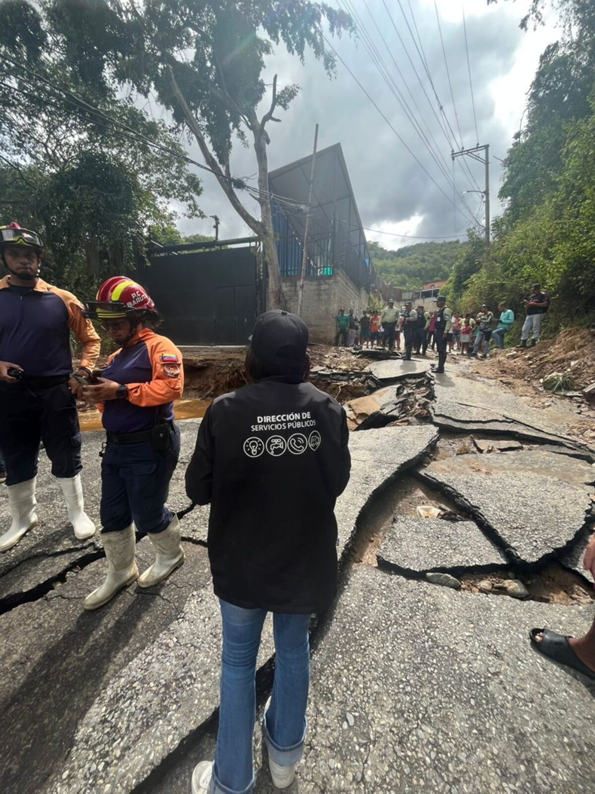 Reportaron la rotura de una tubería matriz en El Hatillo