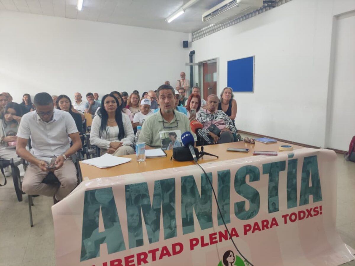 Comité de Madres por la Defensa de la Verdad presentó propuesta de Ley de Amnistía para la libertad de los presos políticos en el país