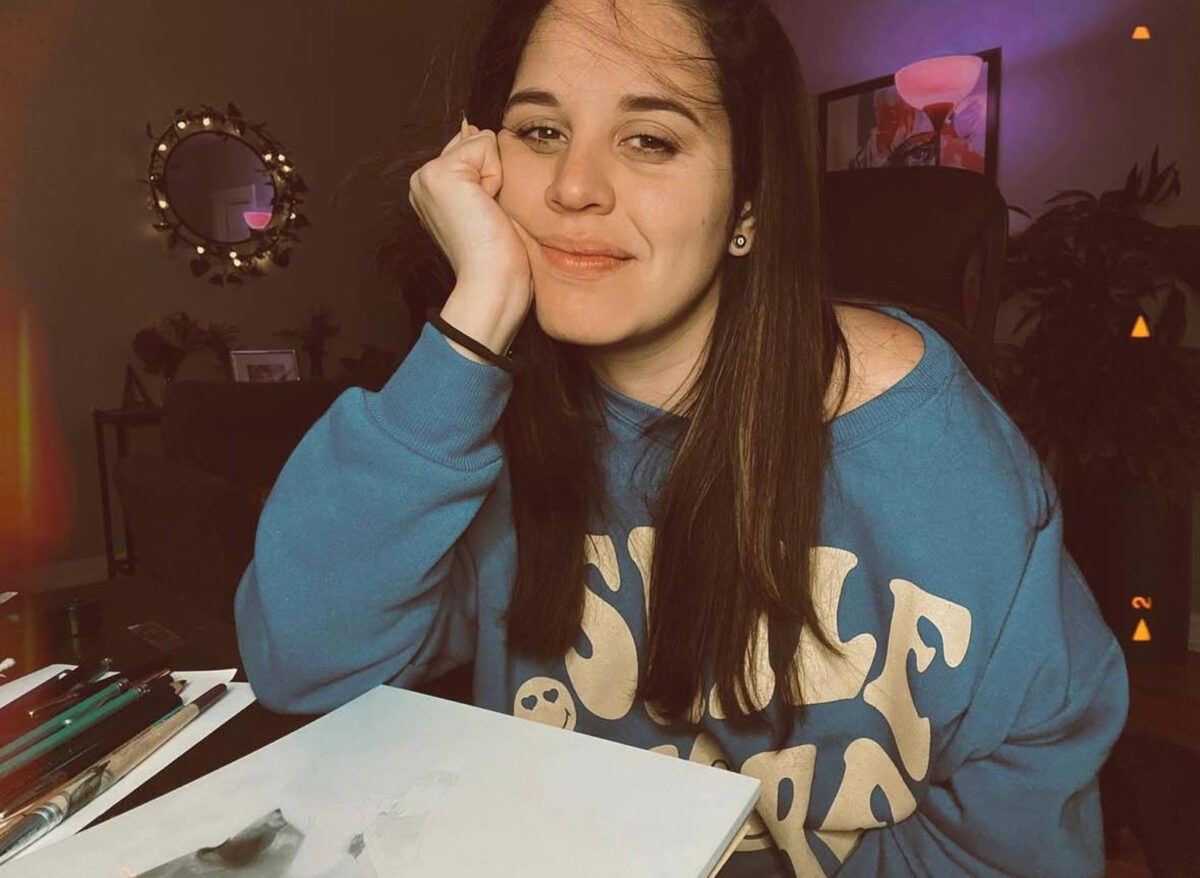 El arte de Cheska Ballesteros, la venezolana que dibujará a Maduro en la audiencia judicial