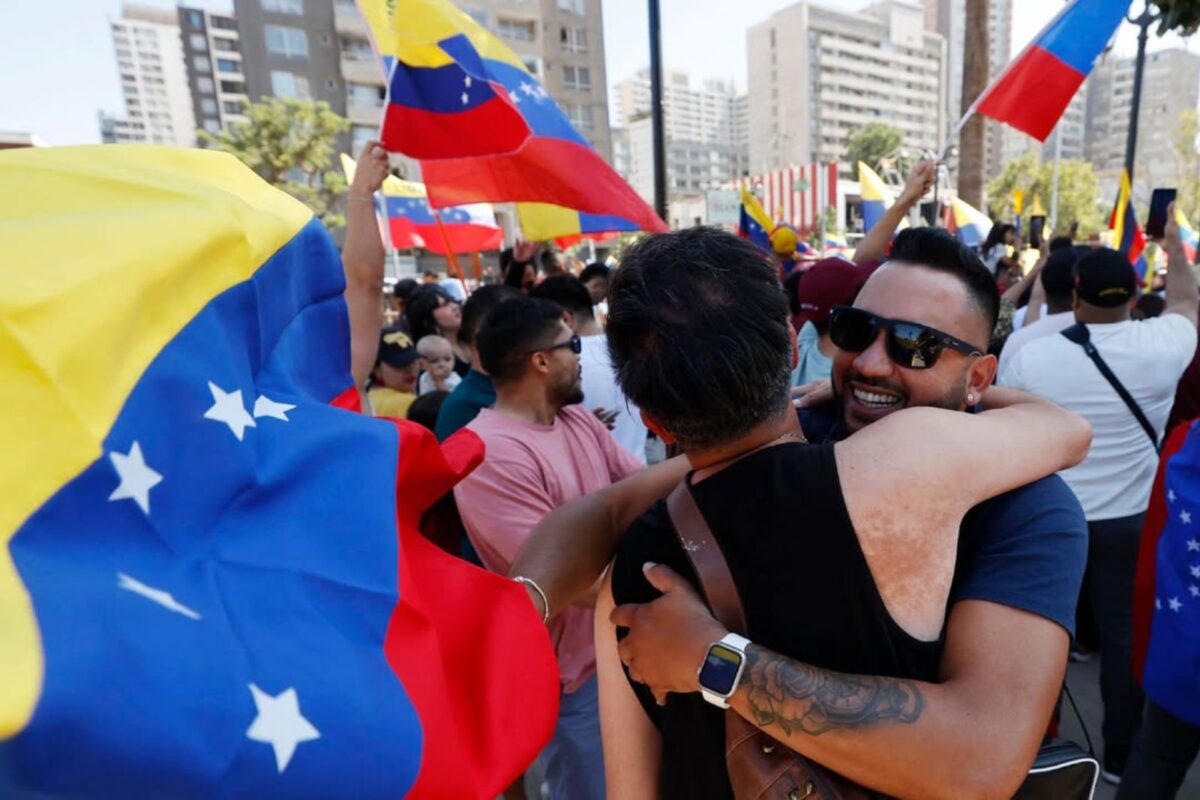 Venezolanos en Chile