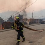 Repartidores venezolanos se unieron para ayudar a los afectados de los incendios en Chile