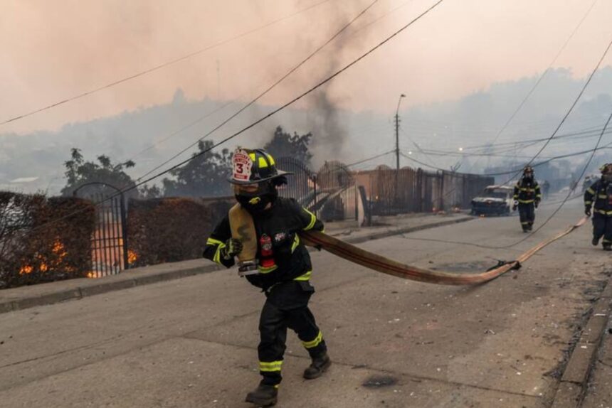 Repartidores venezolanos se unieron para ayudar a los afectados de los incendios en Chile