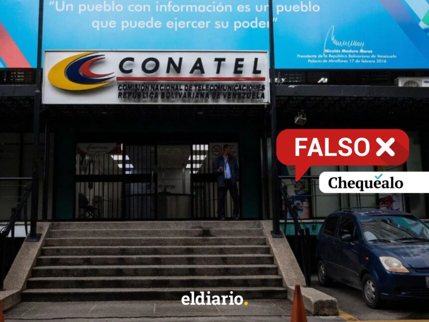 ¿Conatel suspendió la señal abierta de varios canales de televisión en Caracas?
