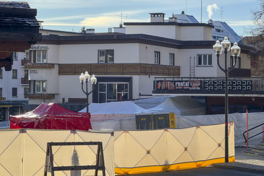 Incendio en una estación de esquí en Suiza deja 40 muertos y más de 100 heridos