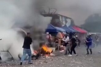 Varios incendios se registraron en diferentes estados de Venezuela durante la víspera de Año Nuevo