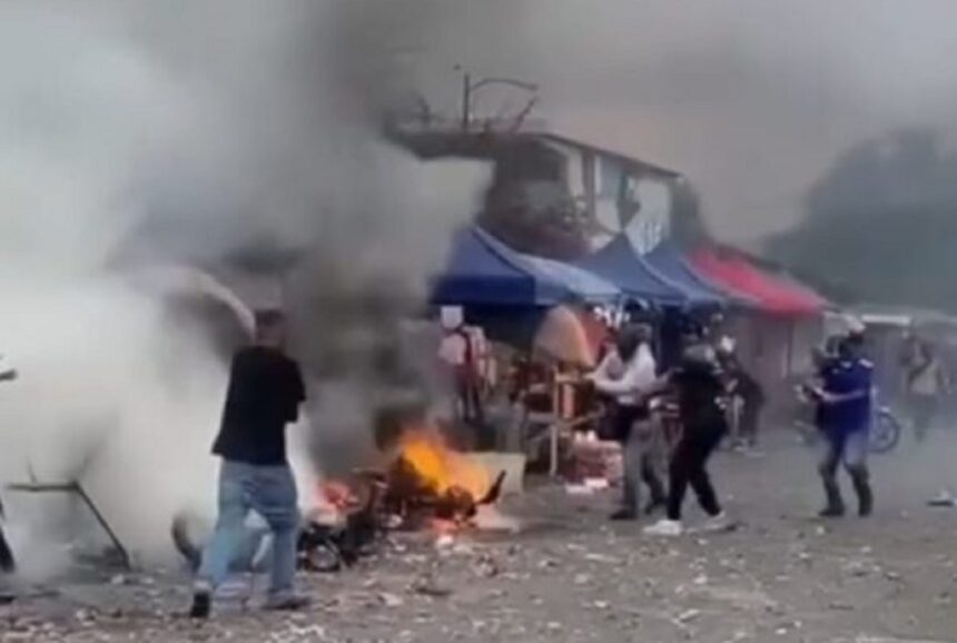 Varios incendios se registraron en diferentes estados de Venezuela durante la víspera de Año Nuevo