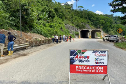 Anunciaron el cierre temporal de la carretera Mérida-El Vigía por trabajos de mantenimiento